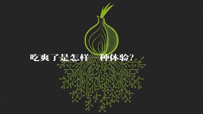 吃爽了是怎样一种体验?